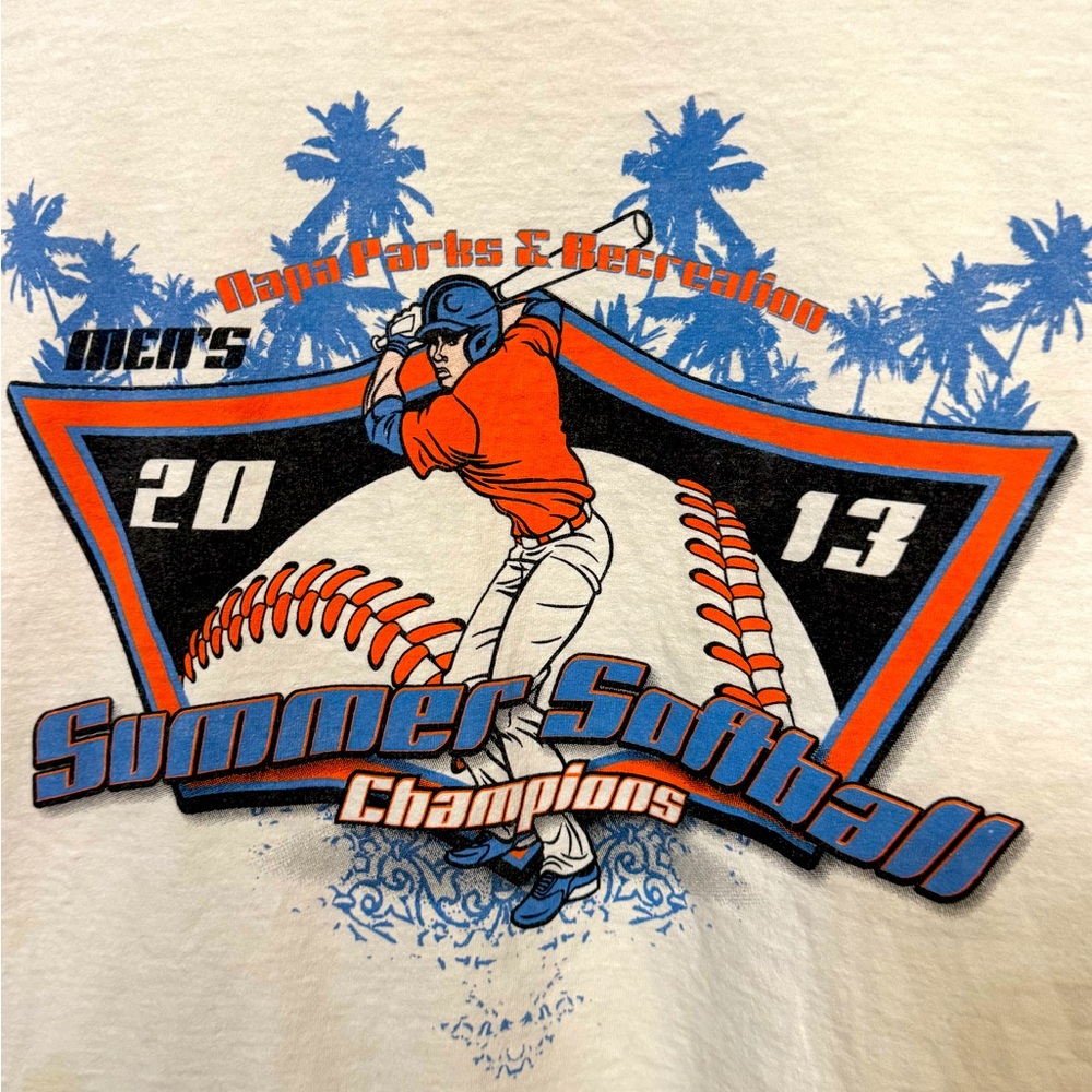 Retro 2013 Softball SuChampionship Men’s L Rare - Picture 3 of 5